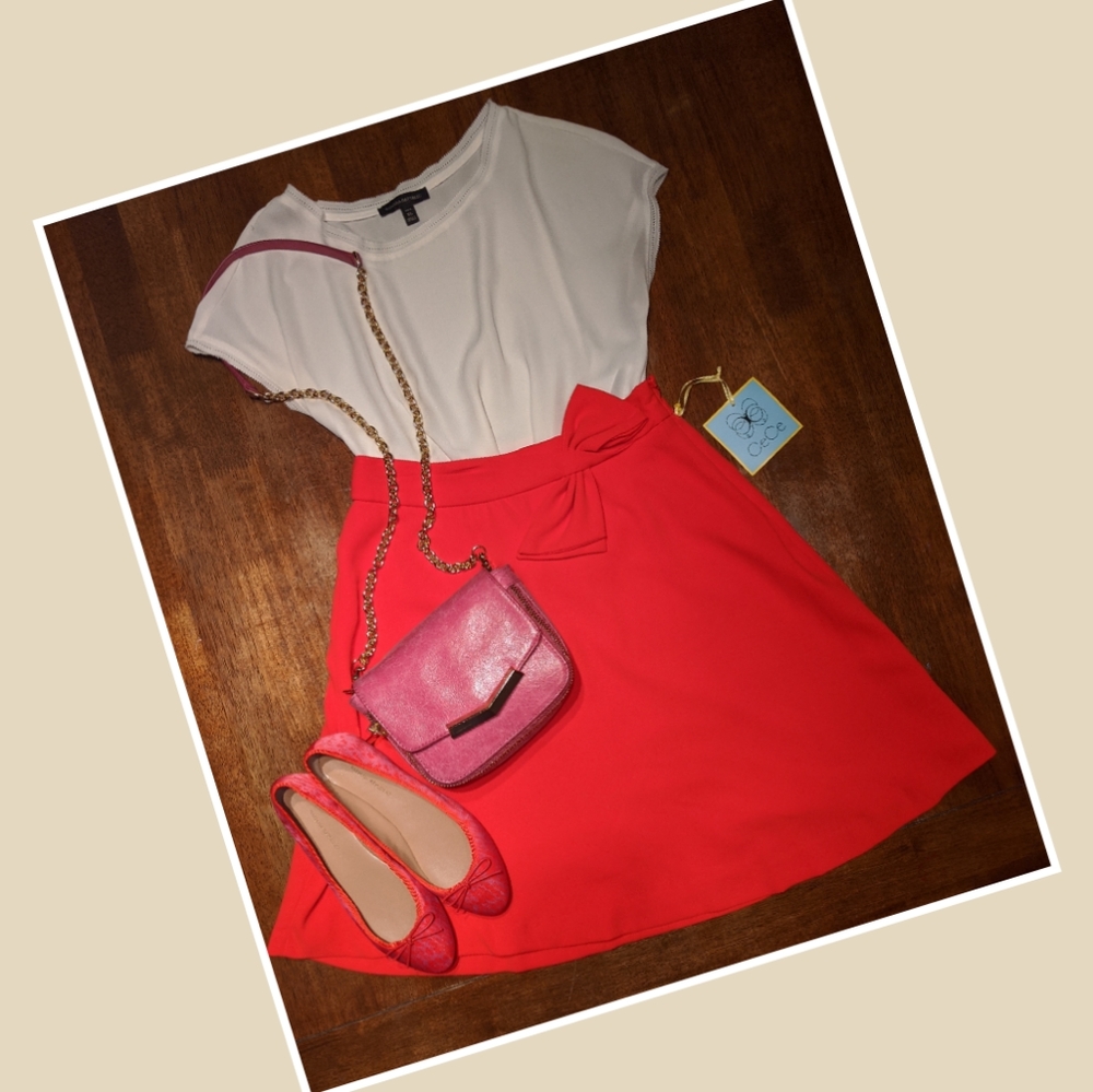 CeCe holiday skirt size small